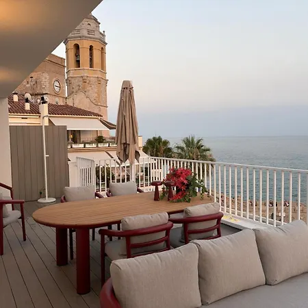 Apartment Seazen, Frontline Penthouse In Sitges